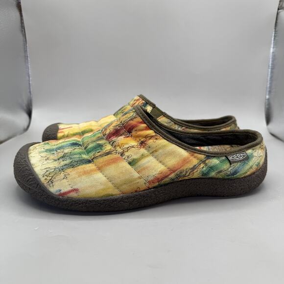 KEEN Howser Jerry Garcia Slipper Shoes Mens Size 10 Quilted Mule Hippie GFD